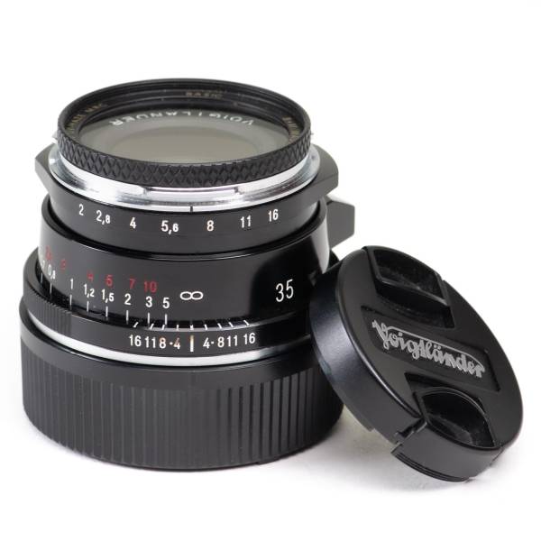 Voigtlander Ultron Vintage Line 35mm F2 Asph Type II Black - *A+*