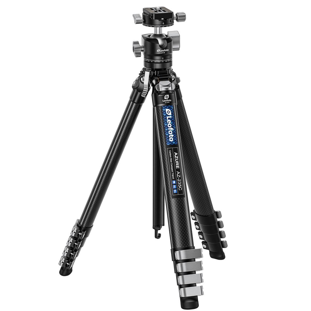 Leofoto AZ-235C+LH-30R AZURE SERIES Ultra-Compact Tripod