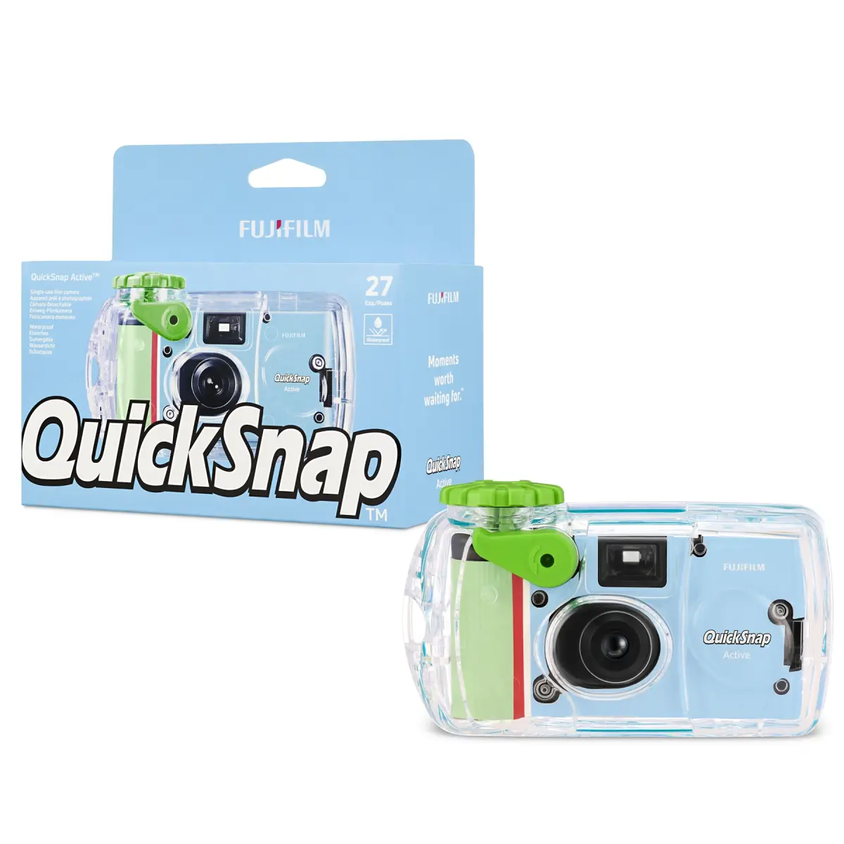 Fujifilm QuickSnap Active Caméra Jetable avec Flash - 27 poses