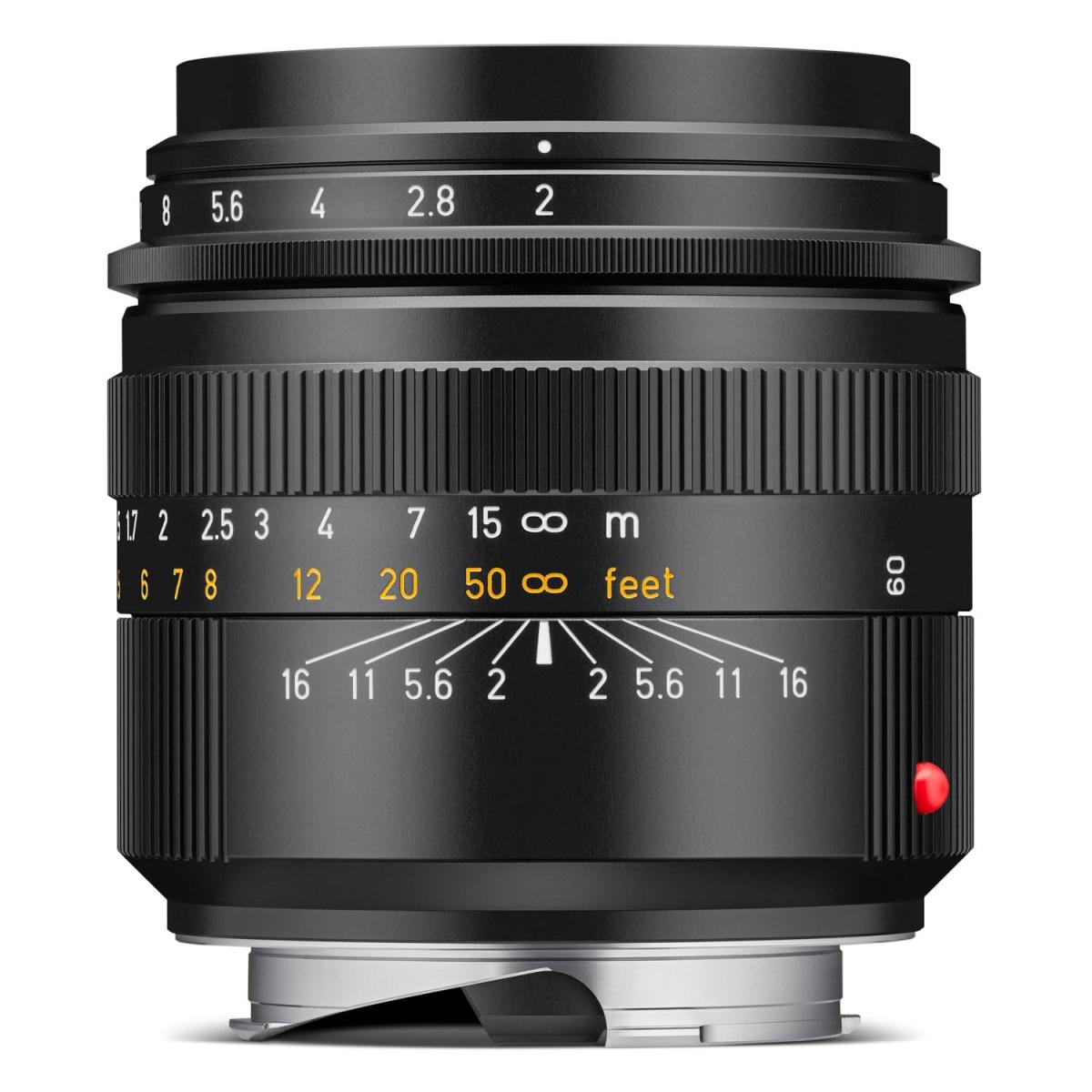 Leica Summicron-M 66mm f/2 Black Anodized