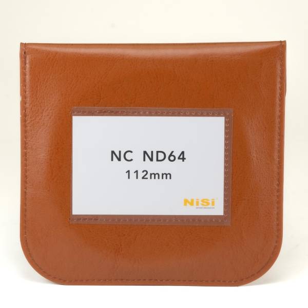 Set of two 112mm filters, 1x B+W Polarizer and 1x Nisi ND64 - *A+*