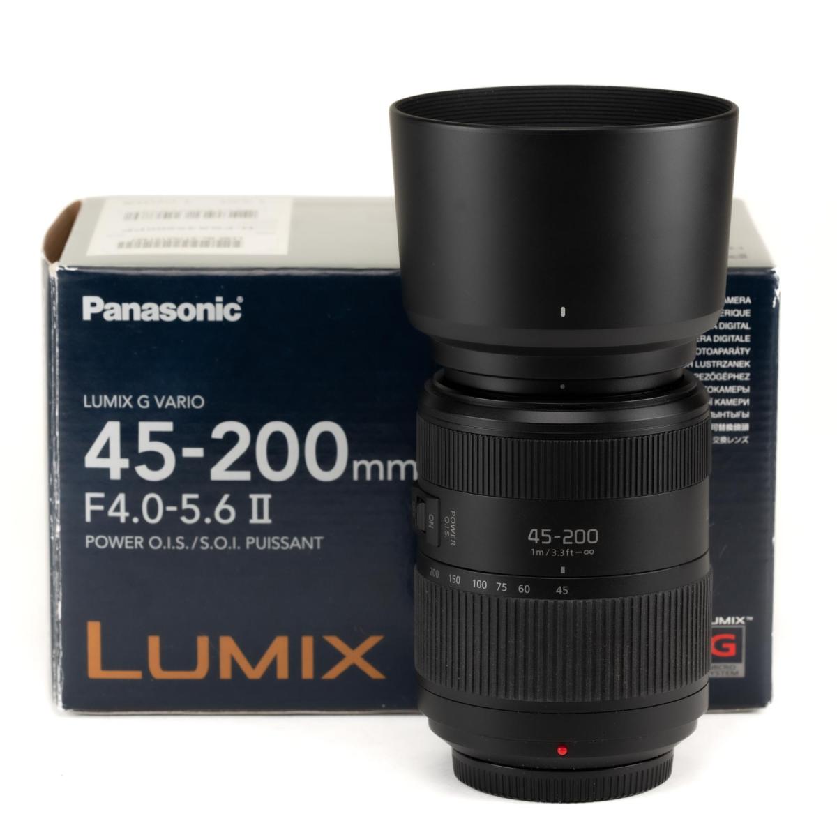 Panasonic Lumix G Vario 45-200mm f4-5.6 II OIS - *A+*