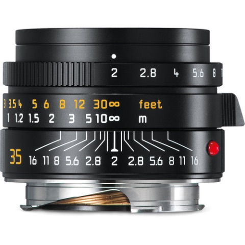 Leica Summicron-M 35mm f/2 ASPH. Noir (E39) - Boite Ouverte