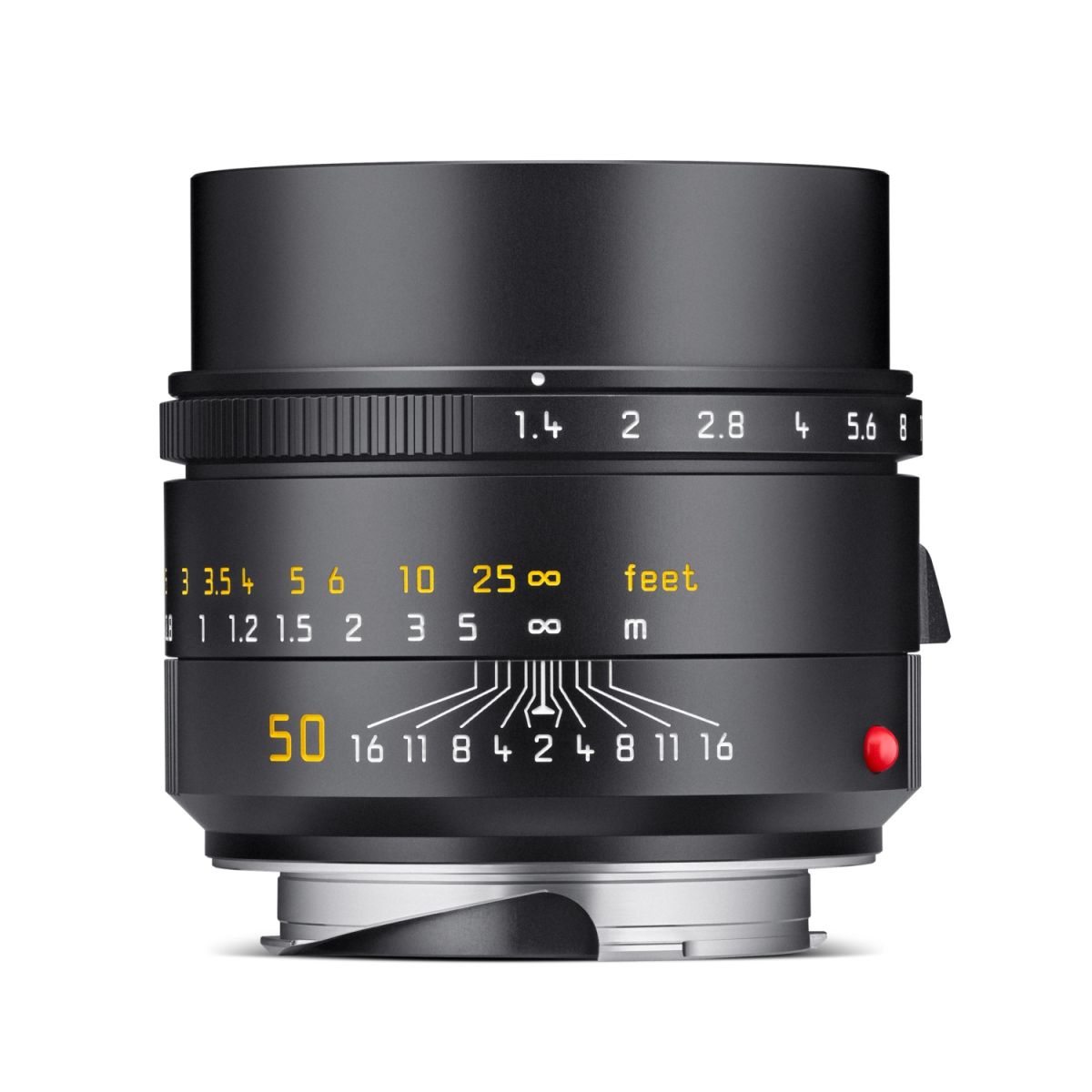Leica Summilux-M 50mm f/1.4 ASPH. Noir (E46) - Boîte ouverte