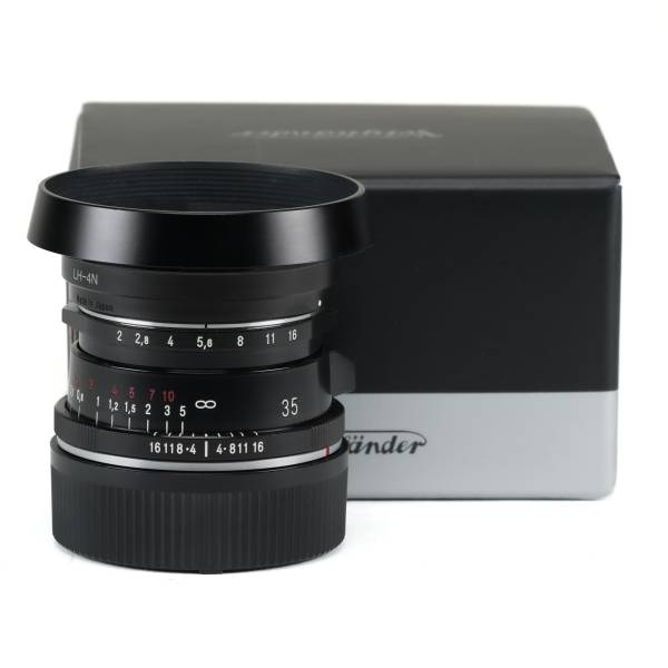 Voigtlander Ultron Vintage Line 35mm F2 Asph Type II Black - *A+*