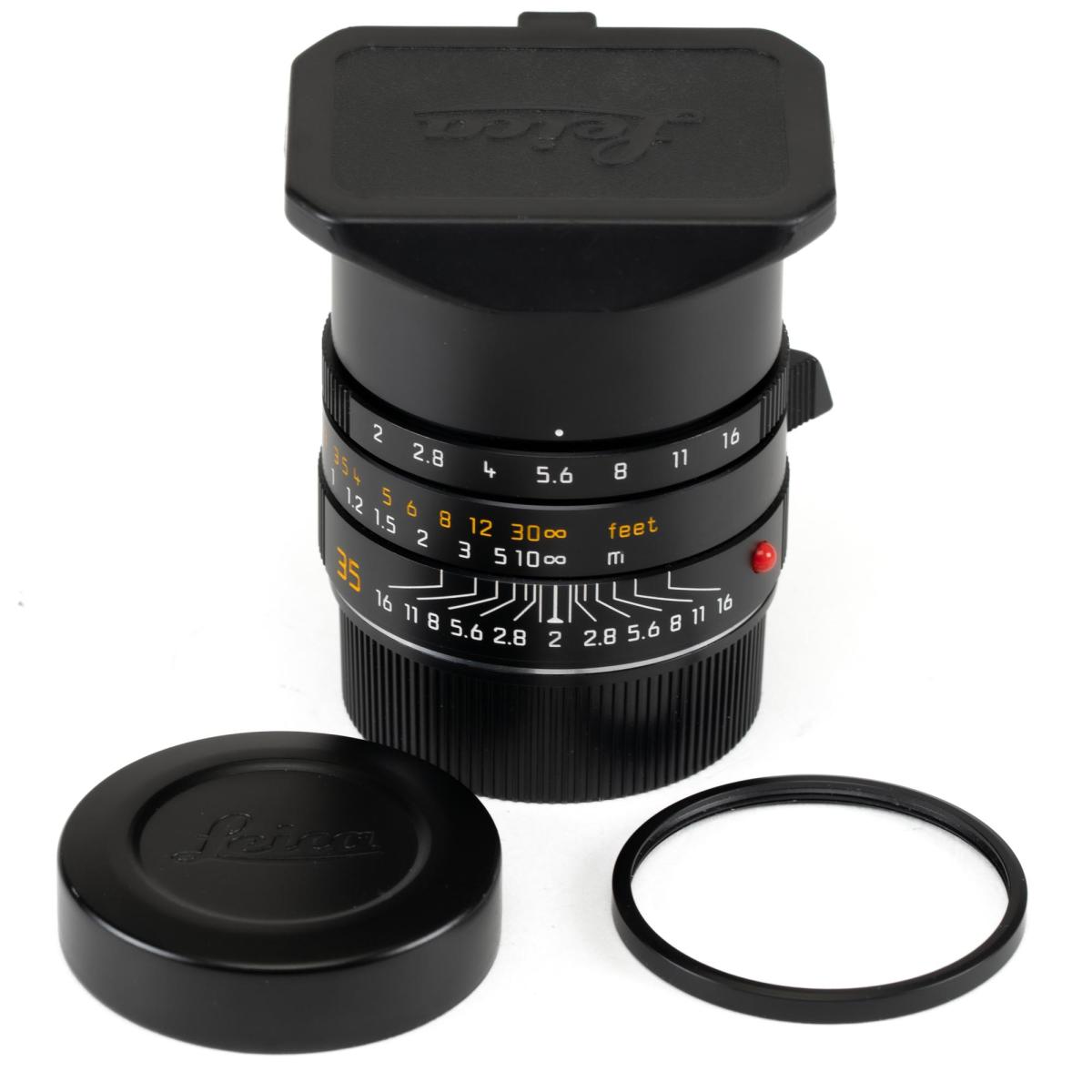 Leica 35mm Summicron-M f/2 ASPH Black - *A*