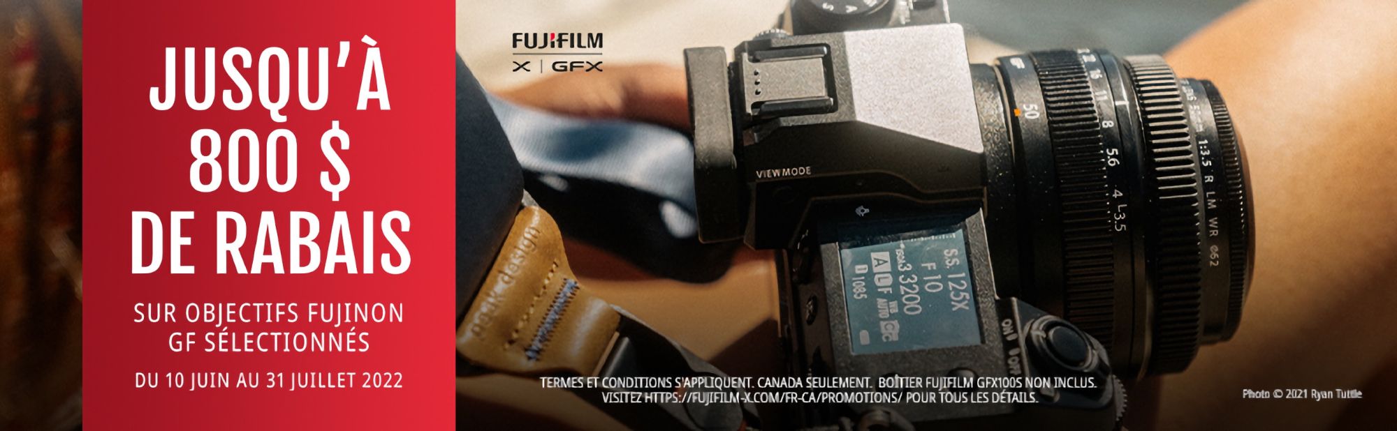 Fujifilm GF lenses Summer 2022