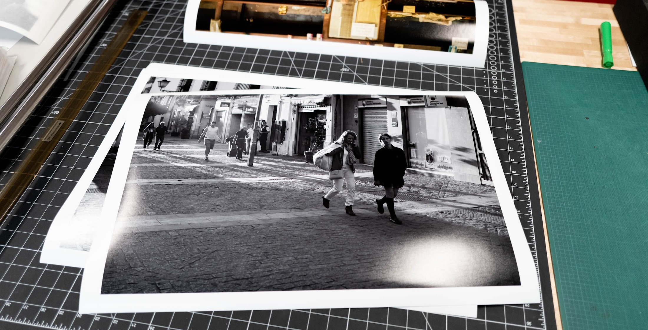 Photographic prints made at the Camtec Photo lab